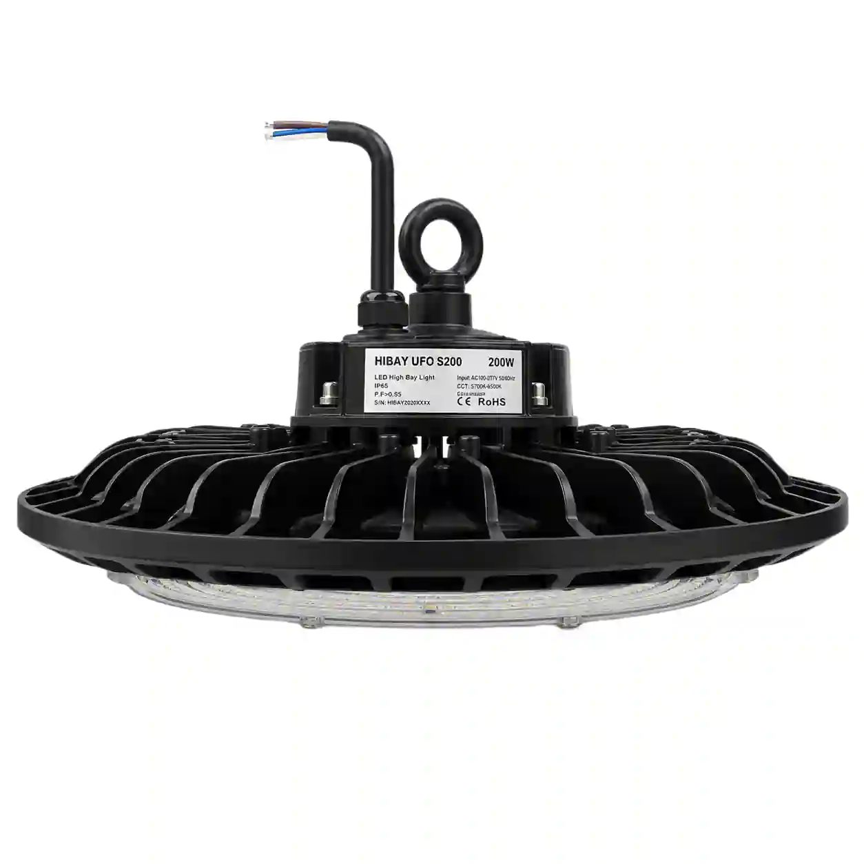 LED průmyslové svítidlo HIBAY UFO S200 200W denní bílá IP65